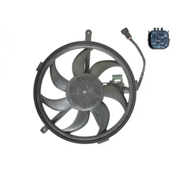Ventilateur, refroidissement du moteur VAN WEZEL 0506746
