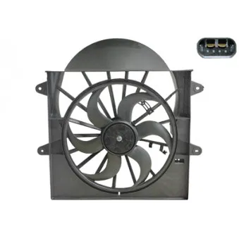 Ventilateur, refroidissement du moteur VAN WEZEL 0515746