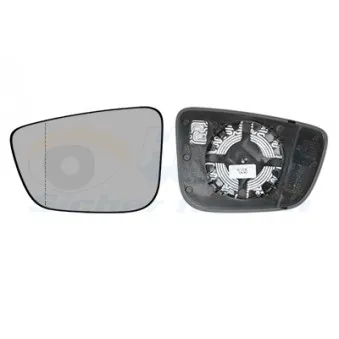 Verre de rétroviseur, rétroviseur extérieur VAN WEZEL 0550837