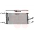Radiateur, refroidissement du moteur VAN WEZEL 06002447 - Visuel 1