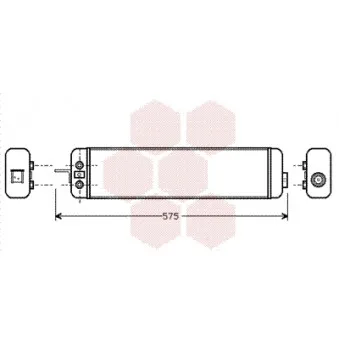 Radiateur d'huile VAN WEZEL 06003178