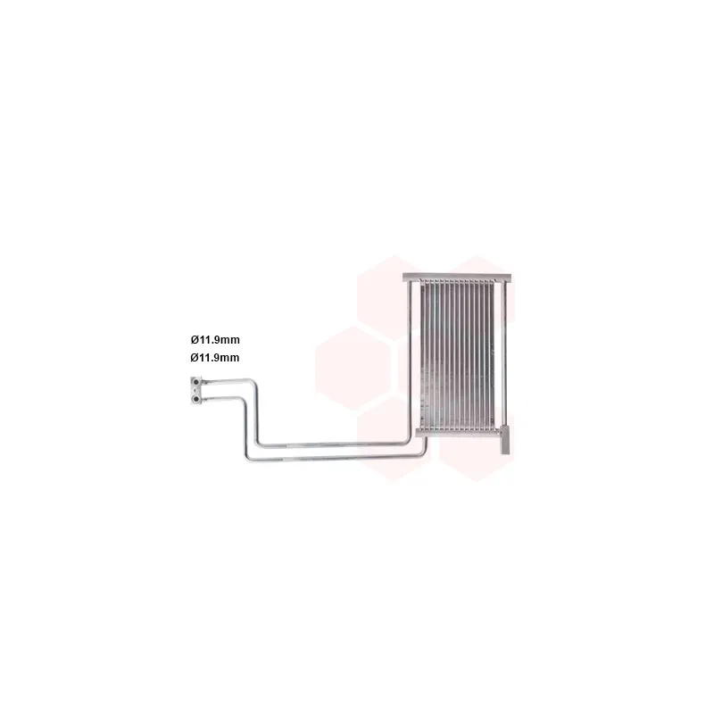 Radiateur d'huile de boîte automatique VAN WEZEL 06003368