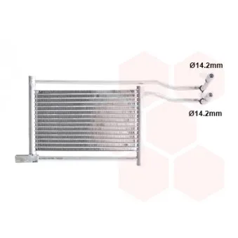 Radiateur d'huile de boîte automatique VAN WEZEL 06003379