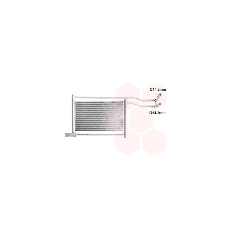 Radiateur d'huile de boîte automatique VAN WEZEL 06003379
