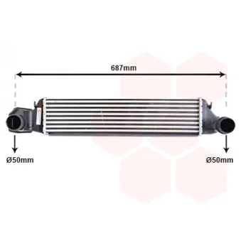 Intercooler, échangeur VAN WEZEL