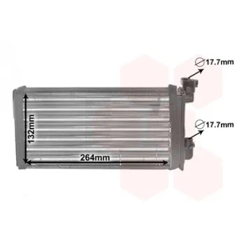 Système de chauffage VAN WEZEL 06006022