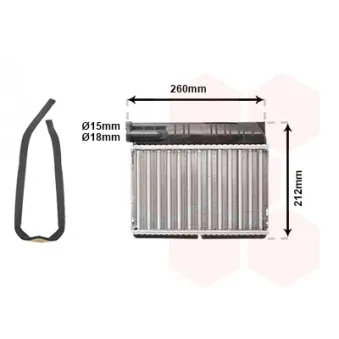 Système de chauffage VAN WEZEL 06006166
