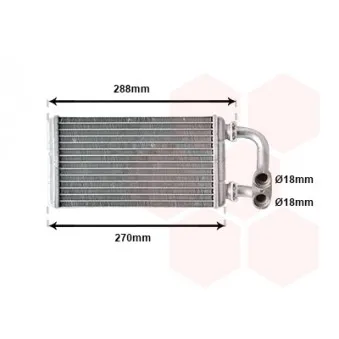 Système de chauffage VAN WEZEL 06006173
