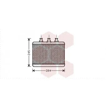 Système de chauffage VAN WEZEL 06006271