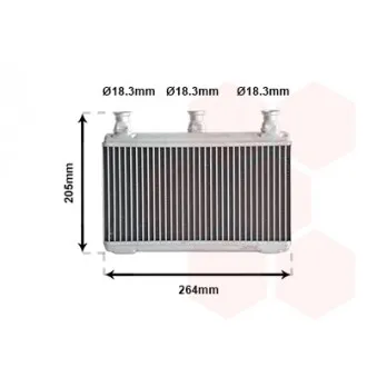 Système de chauffage VAN WEZEL 06006341
