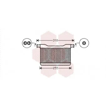 Système de chauffage VAN WEZEL 06006382