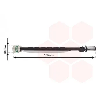 Filtre déshydratant, climatisation VAN WEZEL 0600D297