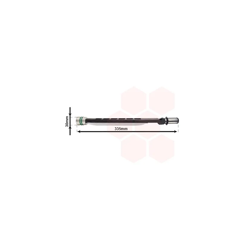 Filtre déshydratant, climatisation VAN WEZEL 0600D297