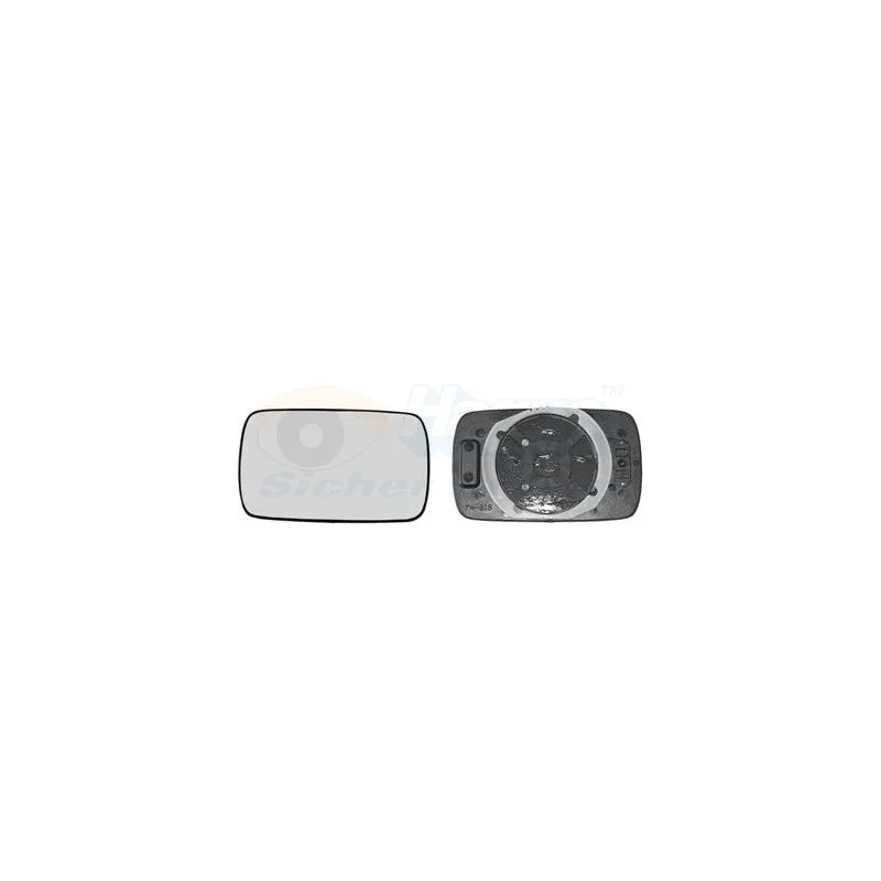 Verre de rétroviseur, rétroviseur extérieur VAN WEZEL 0620832