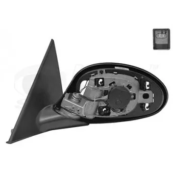 Rétroviseur extérieur VAN WEZEL 0627859U