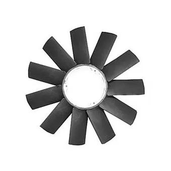 Roue du souffleur, refroidissementdu moteur VAN WEZEL 0639743