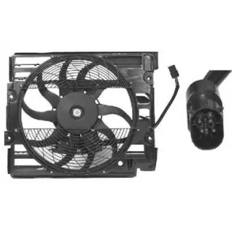 Ventilateur, condenseur de climatisation VAN WEZEL 0639751