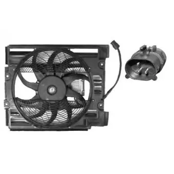 Ventilateur, condenseur de climatisation VAN WEZEL 0639752