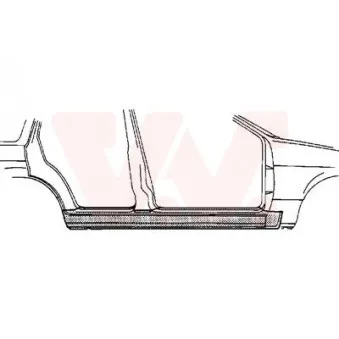 Marche-pied VAN WEZEL 0640104
