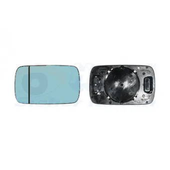 Verre de rétroviseur, rétroviseur extérieur VAN WEZEL 0640833