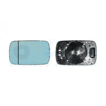 Verre de rétroviseur, rétroviseur extérieur VAN WEZEL 0640837