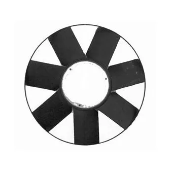 Roue du souffleur, refroidissementdu moteur VAN WEZEL 0646743