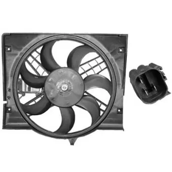 Ventilateur, refroidissement du moteur VAN WEZEL 0646747