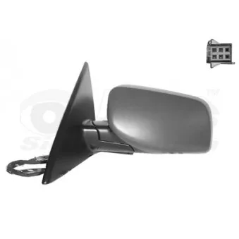 Rétroviseur extérieur VAN WEZEL 0655807