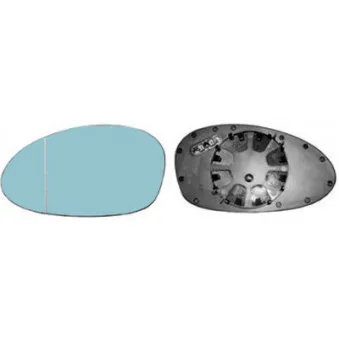 Verre de rétroviseur, rétroviseur extérieur VAN WEZEL 0657837