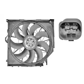 Ventilateur, refroidissement du moteur VAN WEZEL 0680747