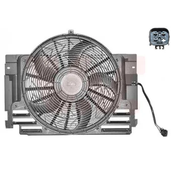 Ventilateur, refroidissement du moteur VAN WEZEL 0685747