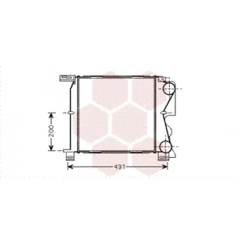 Intercooler, échangeur VAN WEZEL