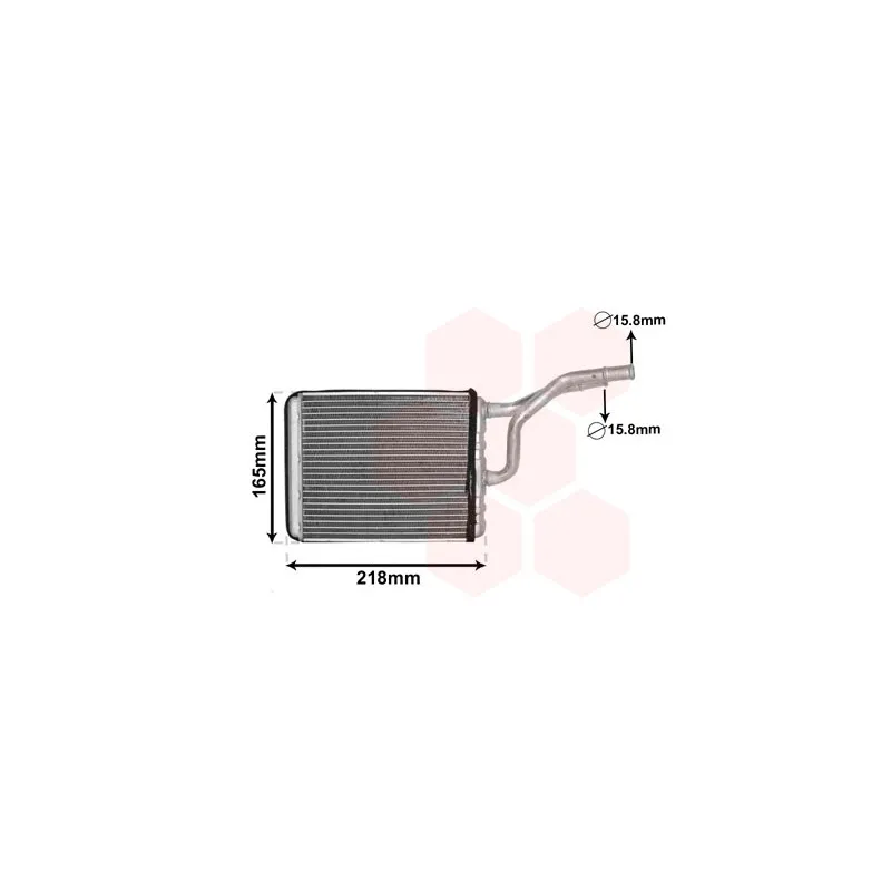 Système de chauffage VAN WEZEL 07006137