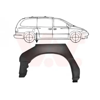 Panneau latéral arrière droit VAN WEZEL