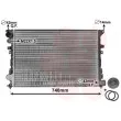 Radiateur, refroidissement du moteur VAN WEZEL 09002089 - Visuel 1