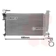 Radiateur, refroidissement du moteur VAN WEZEL 09002108 - Visuel 1