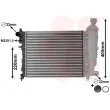 Radiateur, refroidissement du moteur VAN WEZEL 09002115 - Visuel 1