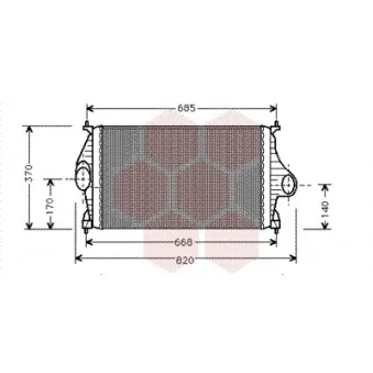 Intercooler, échangeur VAN WEZEL