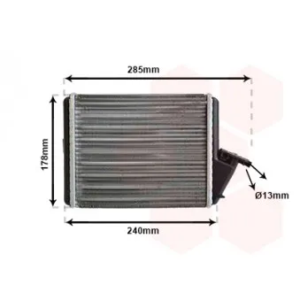 Système de chauffage VAN WEZEL 09006031