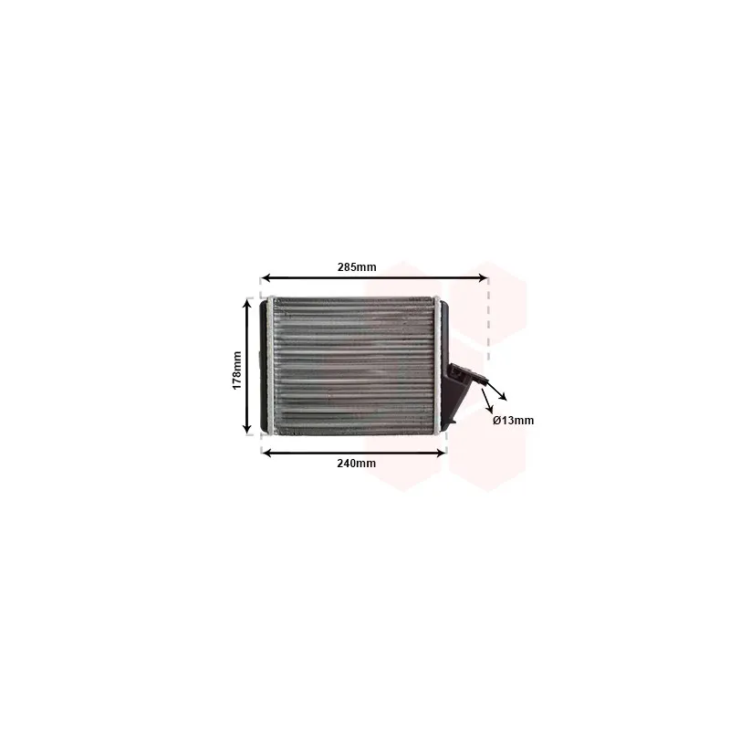 Système de chauffage VAN WEZEL 09006031