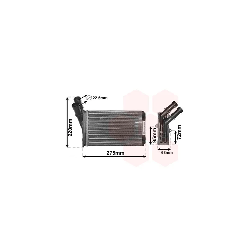 Système de chauffage VAN WEZEL 09006055