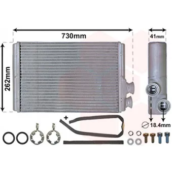 Système de chauffage VAN WEZEL 09006305