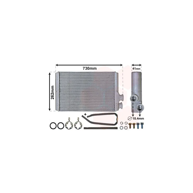 Système de chauffage VAN WEZEL 09006305