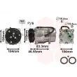 Compresseur, climatisation VAN WEZEL 0900K161 - Visuel 1