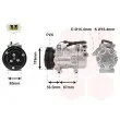 Compresseur, climatisation VAN WEZEL 0900K207 - Visuel 1