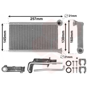 Système de chauffage VAN WEZEL 09016700