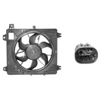 Ventilateur, refroidissement du moteur VAN WEZEL 0910748
