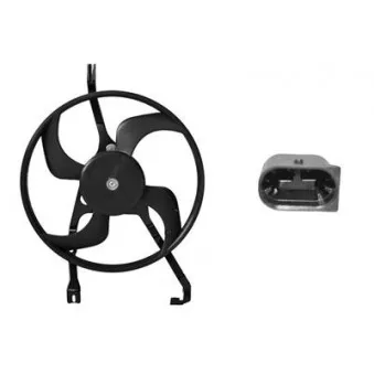 Ventilateur, refroidissement du moteur VAN WEZEL 0917745