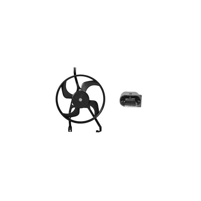 Ventilateur, refroidissement du moteur VAN WEZEL 0917745