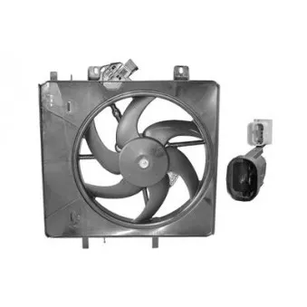 Ventilateur, refroidissement du moteur VAN WEZEL 0917746